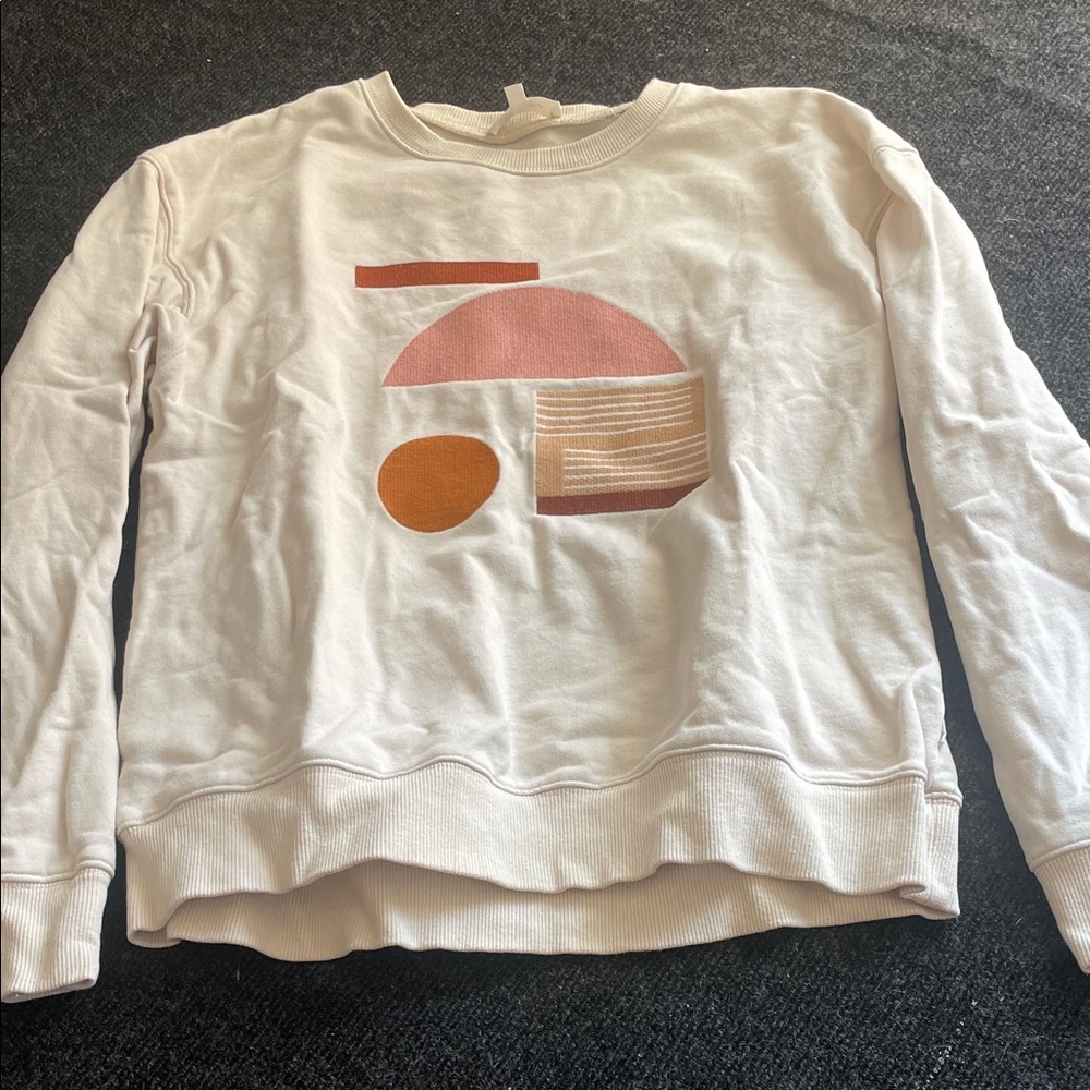 bohme XS Abstract Graphic Sweatshirt